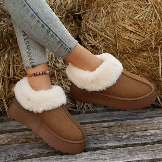 Cozy Slip On Boots